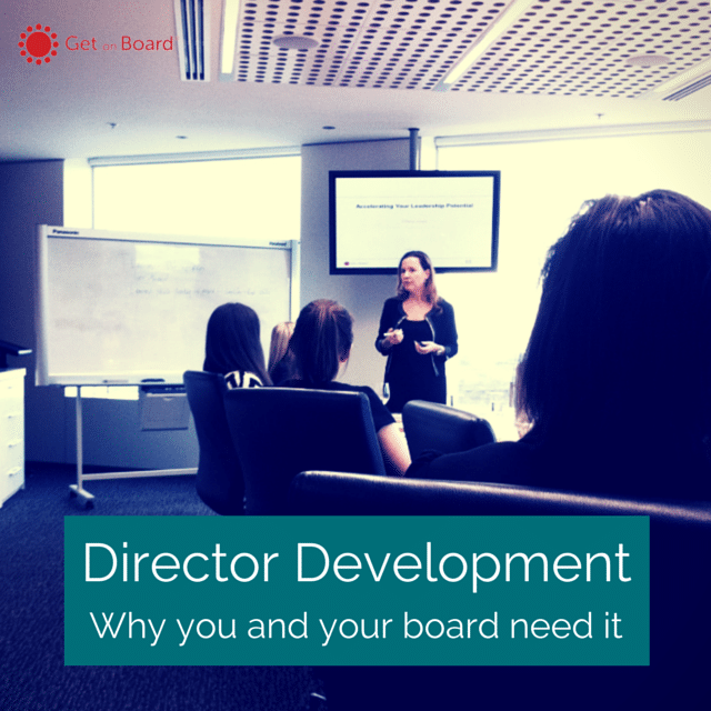 Why directors and boards need to invest into learning and development