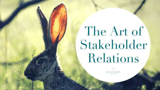 How to Strategically use Stakeholder Relations